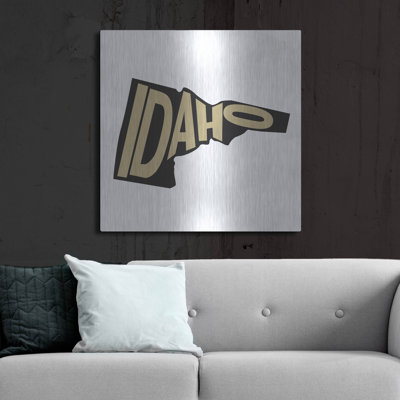 «Idaho 2» par Art Licensing Studio, art mural en métal