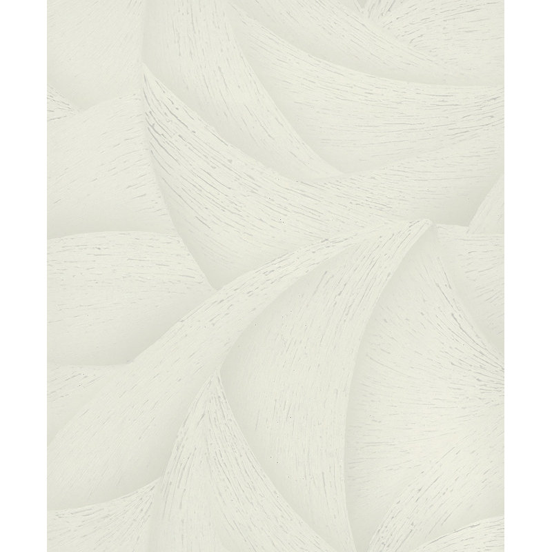 Galerie Odyssey Wave Pattern Wallpaper, White