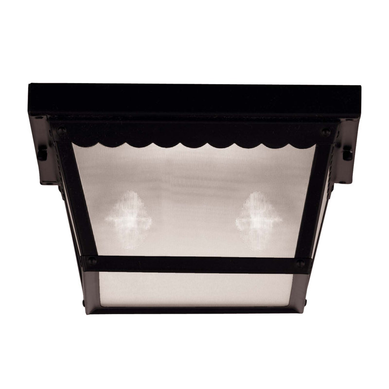 Plafonnier encastré d’extérieur 2 lumières Okanagan