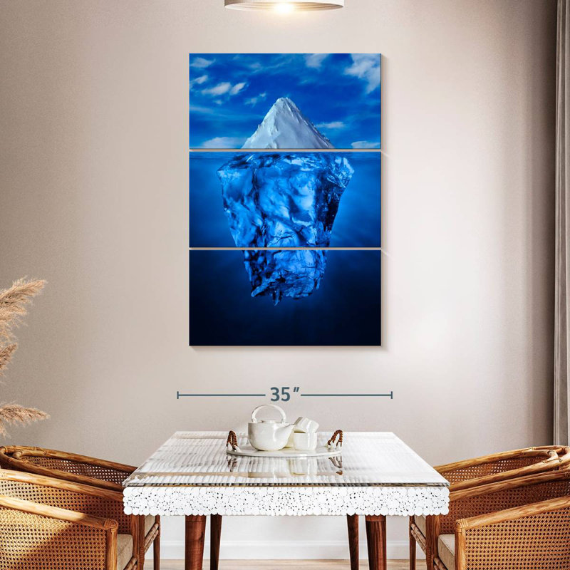 Ligne d'eau Alvord Iceberg, H 50 po x l 32 po