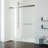 VIGO Satro E-Class 52"–60" W x 74" H Semi-Frameless Double Sliding Shower Door in Brushed Nickel with Clear Tempered Glass-124752644