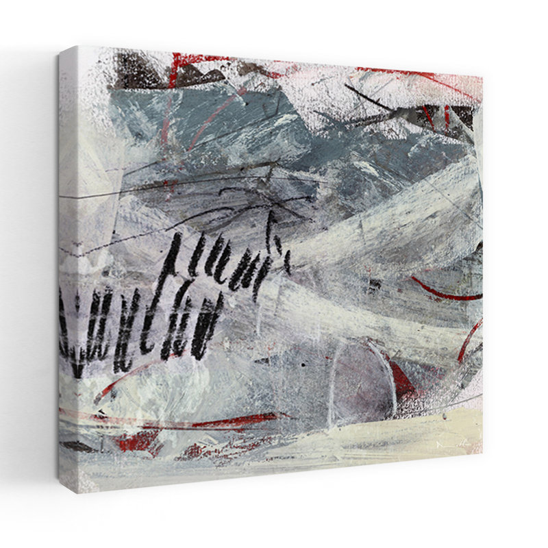Art contemporain contemporain abstrait, H 18 po x l 18 po