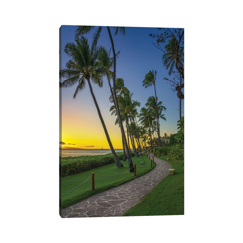 Une promenade à Maui - impression, H 26 po x l 18 po x 1,5 po