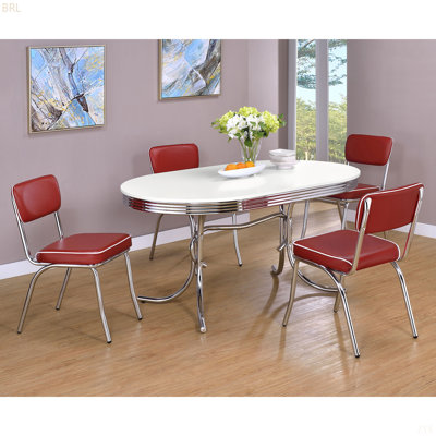 Oval Dining Table Set