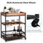 Diara Solid Wood Kitchen Cart