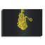 Ivy Bronx «And it Was All Yellow» par Luxe Portfolio, art mural en métal-1172195058