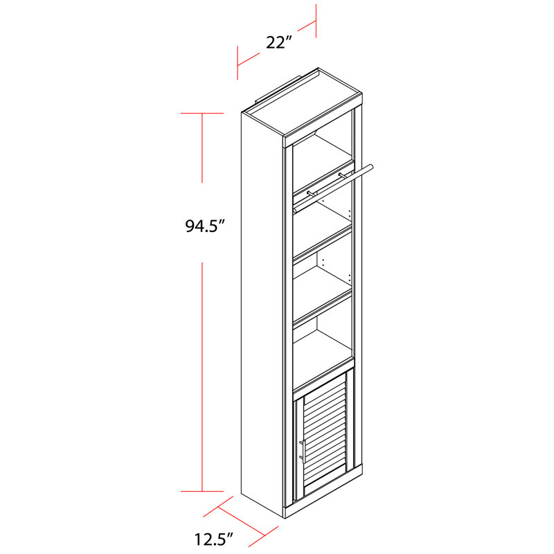 Alekhya Storage Bookcase
