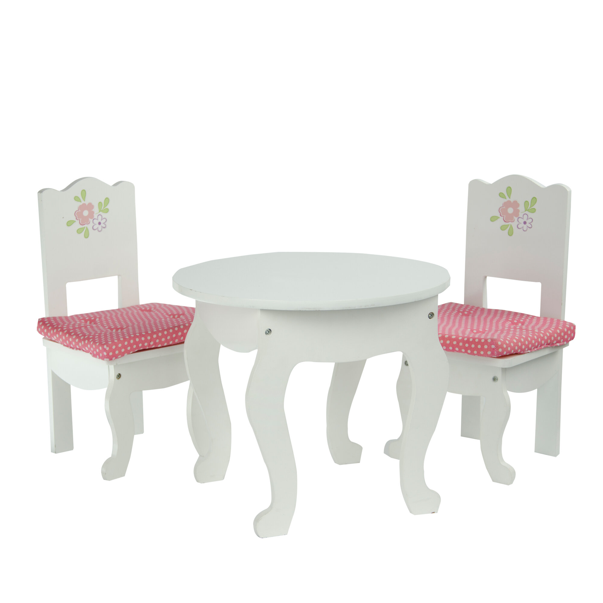 Olivia s Little World Princess Doll Table and 2 Chairs Set