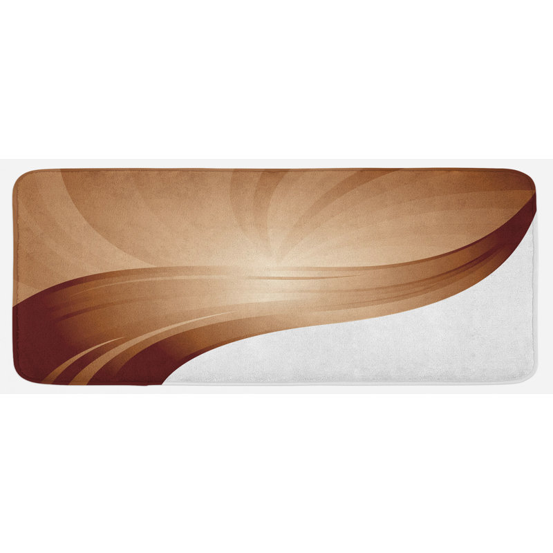 Modern & Contemporary Mixed Synthetic Kitchen Mat