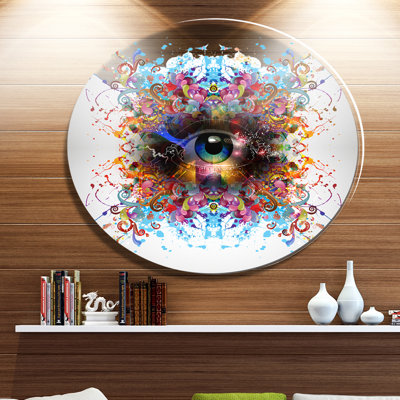 «Magic Eye with Flowers», reproduction d'impression