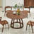 Environmental solid wood dining table-1601411435