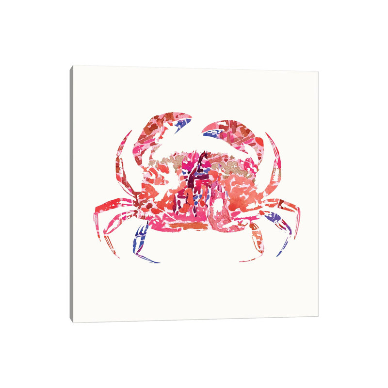 My Crab II by Surma & Guillen - No Frame Gallery-Wrapped Canvas Giclée on Canvas, 30.48cm H x 30.48cm W