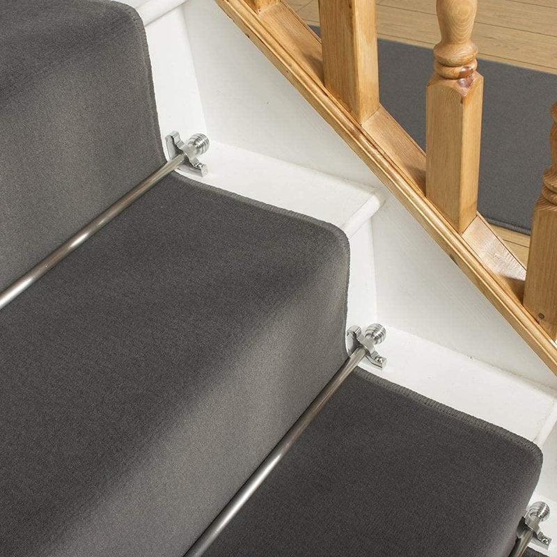 Stair Runner Altadena Solid Colour Indoor Area Rug, Runner 450cm x 70cm
