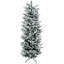 Arbre de Noël artificiel enneigé 6 pi de haut