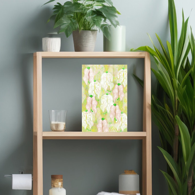 Art floral avec jardin floral, H 18 po x l 12 po
