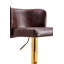 Chaise d'appoint touffetée large 18,29 po Piercesare-213005748