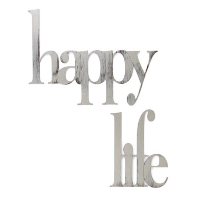 Décoration murale Happy Life