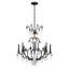 Renaissance Nouveau 8 Light 32in x 31in Chandelier in Heirloom Gold with Clear Heritage Handcut Crystals-337361361