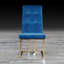 Chaise d'appoint en velours Denholme-1285080378-1285080381