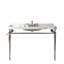 Meuble-lavabo console en céramique de 122 cm avec support en métal et porte-serviettes-1175505268-1182831401-1201618301
