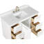 Ensemble de meuble-lavabo simple 48 po Nona