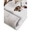 Shine White/Brown Rug-91070016
