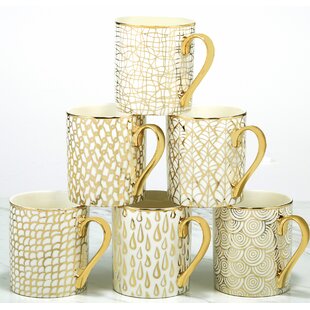 Gold Mugs & Teacups, From $30 Until 11/20