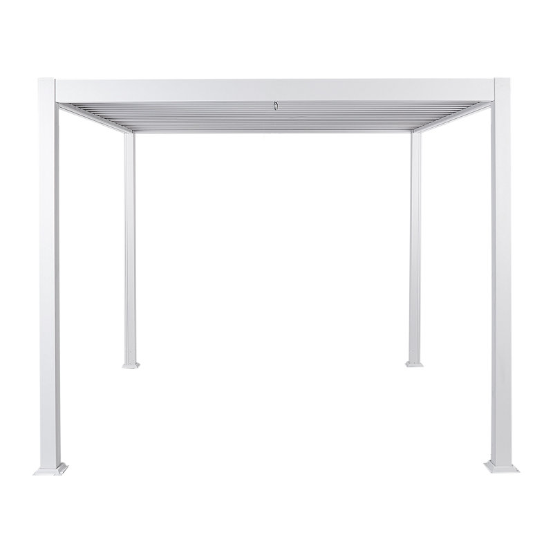 Roseleen 2.5m x 3m Metal Pergola, White