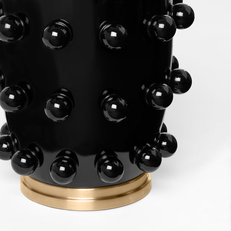 Kelly Wearstler Linden Medium Lamp, Black
