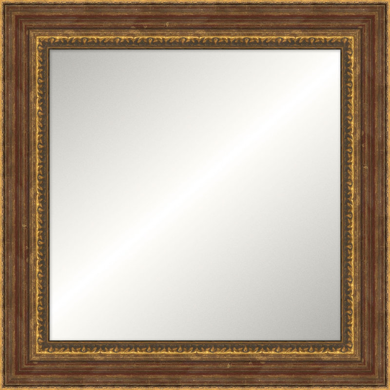 Havenford Solid Wood Mirror, 29.25" x 29.25", Square