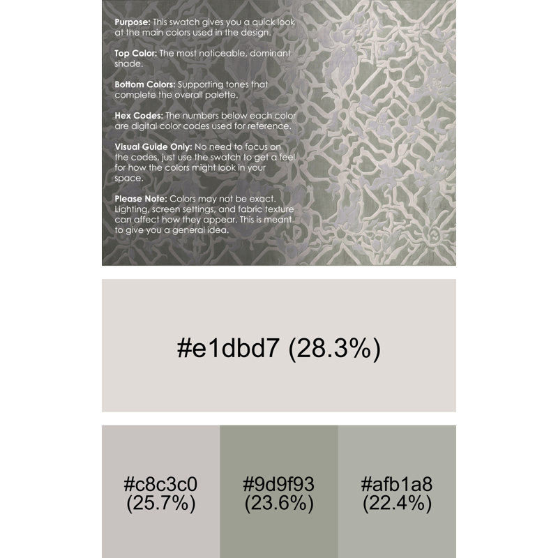 Tapis gris soyeux et moelleux, Rond 4 pi