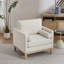 Fauteuil d'appoint rembourré l 35,41 po avec coussins-1121487544-1121487545