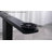 Olivia 70.87" Electric Height Adjustable Standing Desk With 4 Lockable Casters, 2 Hooks, Big Mouse Pad-338791724