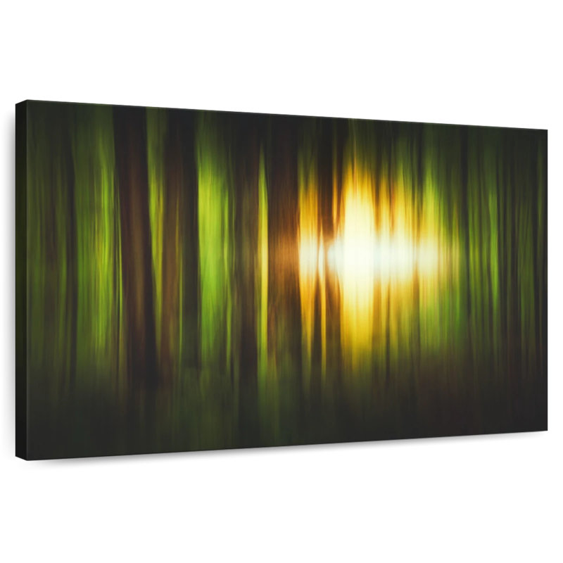 Avery, séquoia, forêt, abstrait, H 16 po x l 24 po
