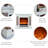 White Solid Wood Electric Fireplace