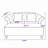 Tufted Two-Seater Sofa