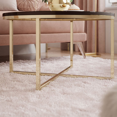 Elona Cross Legs Coffee Table