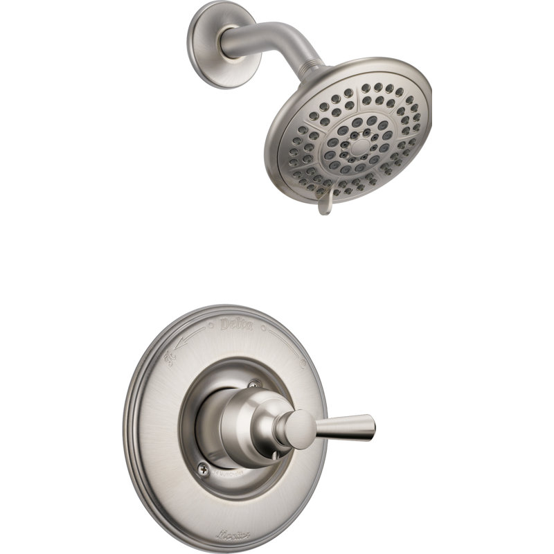 Robinet de douche Linden, Acier inoxydable Brilliance