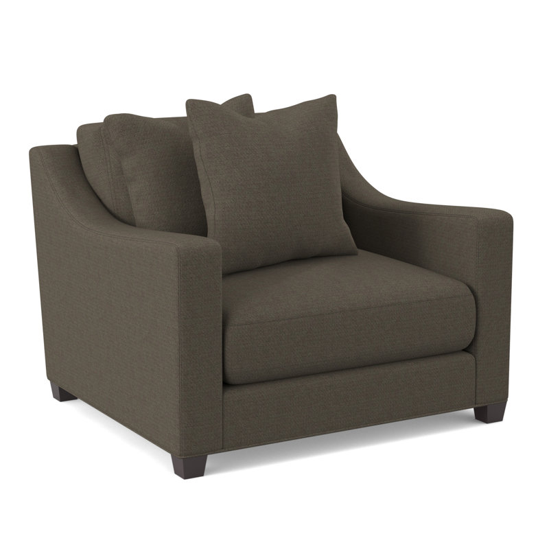 Fauteuil en polyester l 45 po Zoraya, Microfibre performance gitane rétro