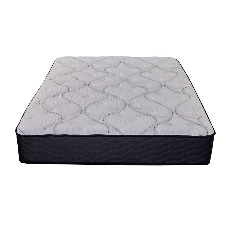 Matelas double pleine grandeur avec technologie de refroidissement, mousse et centre, 75 po de long, 54 de large, 11 de haut, 70 lb, blanc et bleu, cadres de lit réglables compatibles Marvelous in Deep, High, Flexible