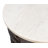 Barley Marble Top End Table with Storage