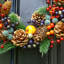Dried Pinecones 40cm Wreath