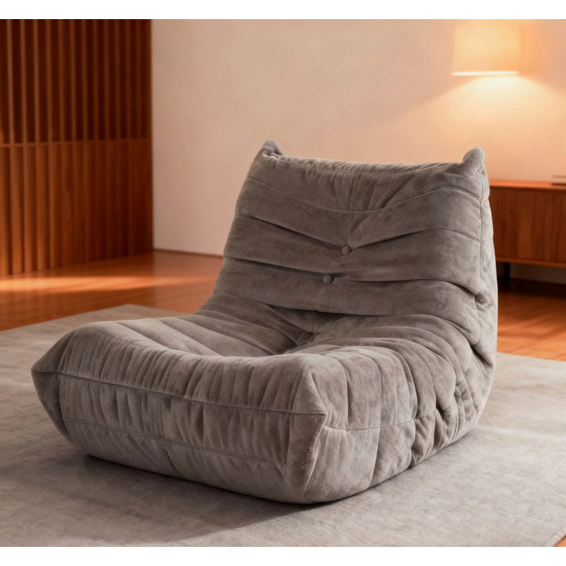 Chaise d'appoint, chaise simple pour le salon, Gris