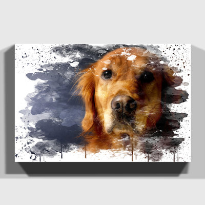 Golden Retriever Dog - Wall Art