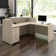 Arrive 72W x 72D L-Shaped Manufactured Wood Reception Desk with 3 Drw Mbl Ped and Counter