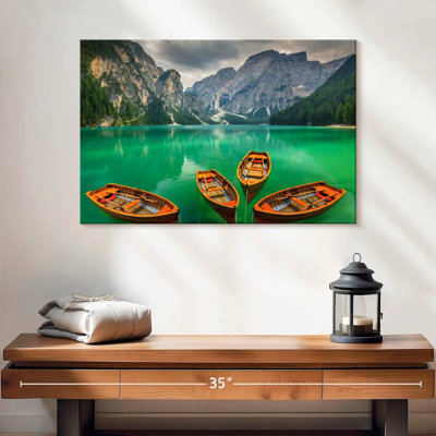 Mehar Boats At Braies Lake