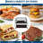 Electric Sandwich Panini Maker, Commercial Panini Grill with Temp Control & 9" x 9" Cooking Surface for Hamburger Steak Bacon, Stainless Steel Sandwich Press Grill, 110V/220V