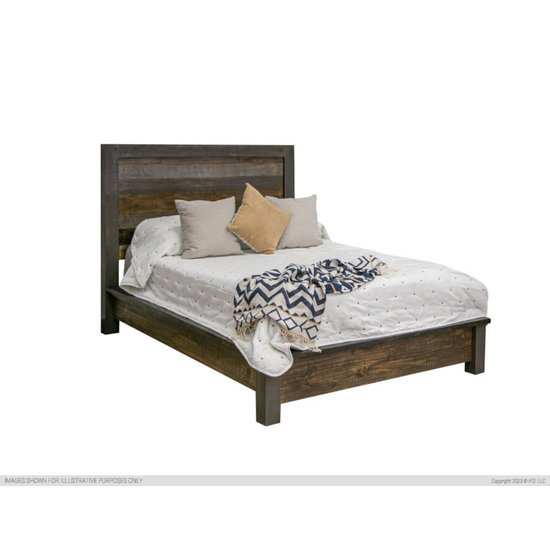 Fishburne Solid Wood Standard Bed, Full / Double