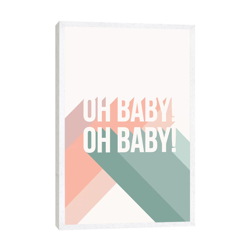 Oh Baby by The Native State - Gallery-Wrapped Canvas Giclée on Canvas, White Framed, 152.5 cm H x 101.5 cm W
