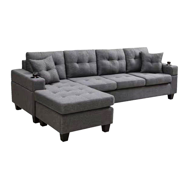 MEGA Sectional Sofa Left With Footrest